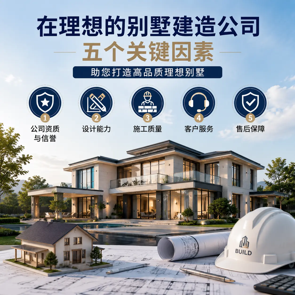 在 册亨 找到理想别墅建造公司的五个关键因素
