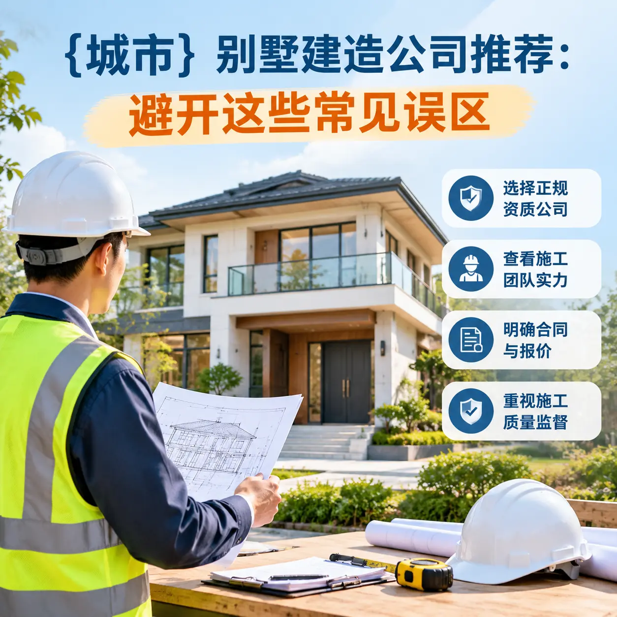 册亨 别墅建造公司推荐：避开这些常见误区
