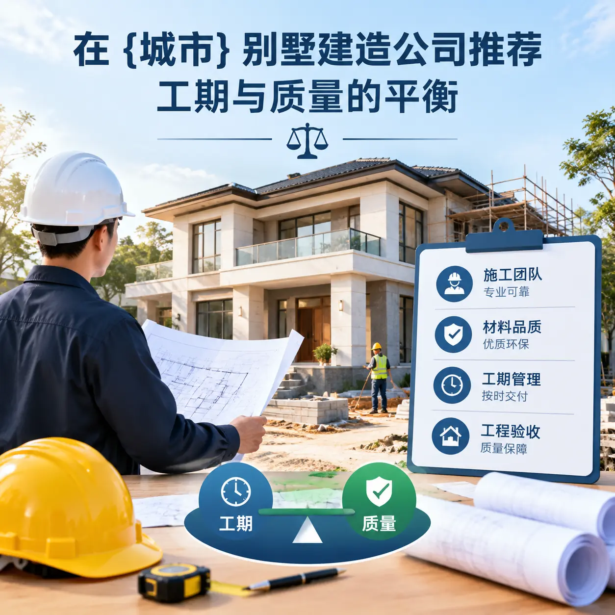 在 册亨 别墅建造公司推荐,工期与质量的平衡