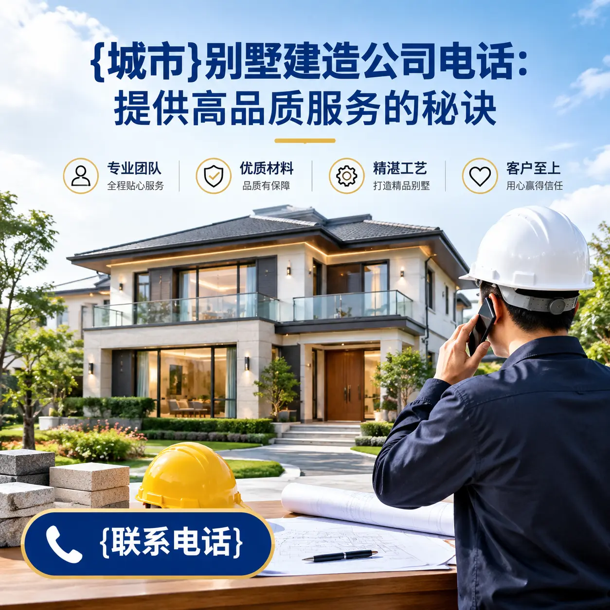 册亨别墅建造公司电话：提供高品质服务的秘诀