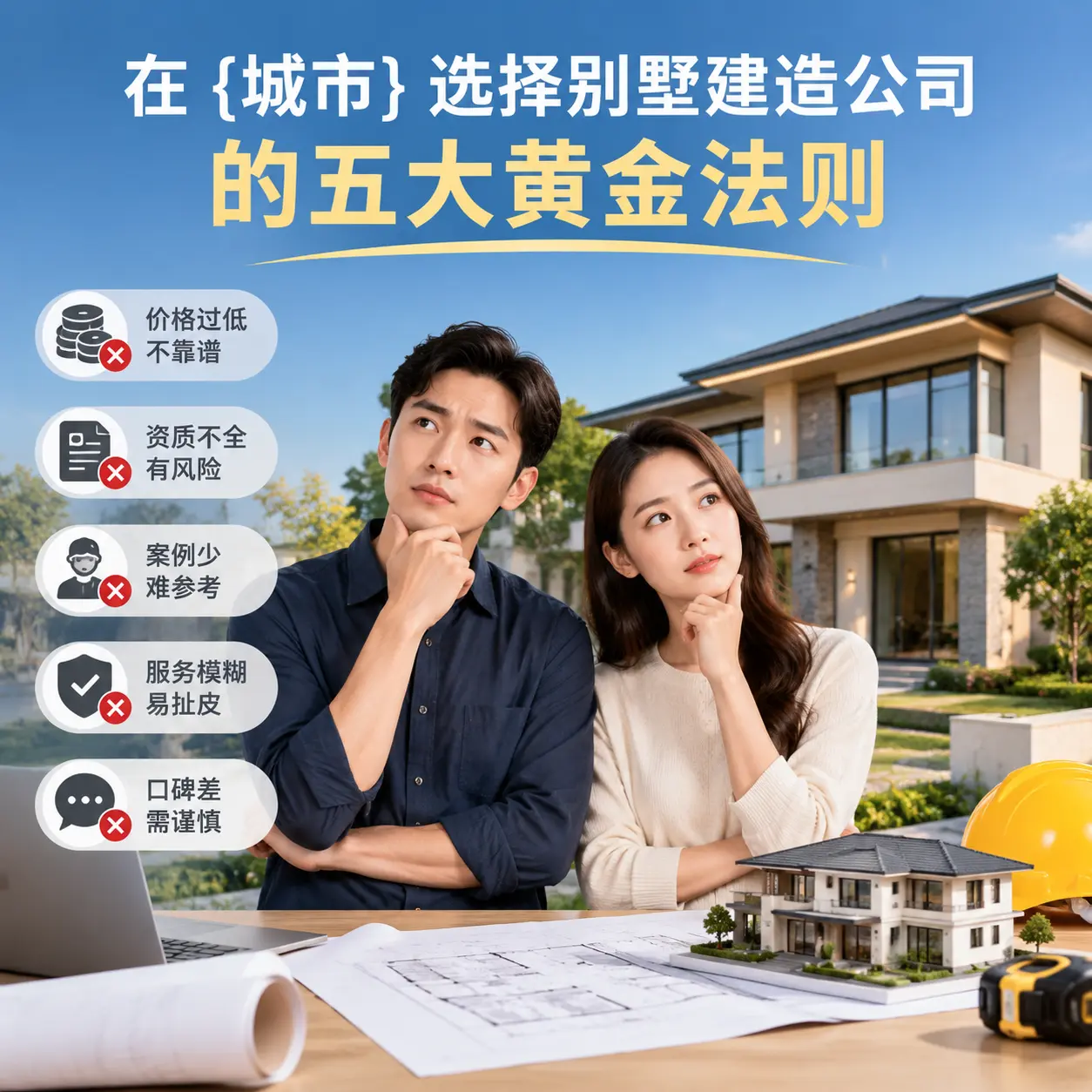 在 册亨 选择别墅建造公司的五大黄金法则