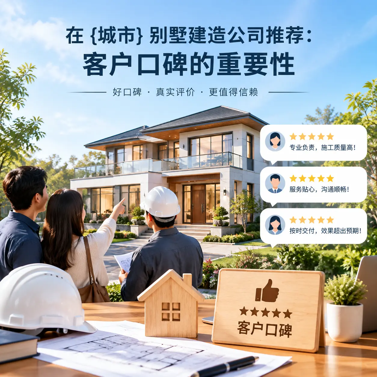 在 册亨 别墅建造公司推荐:客户口碑的重要性