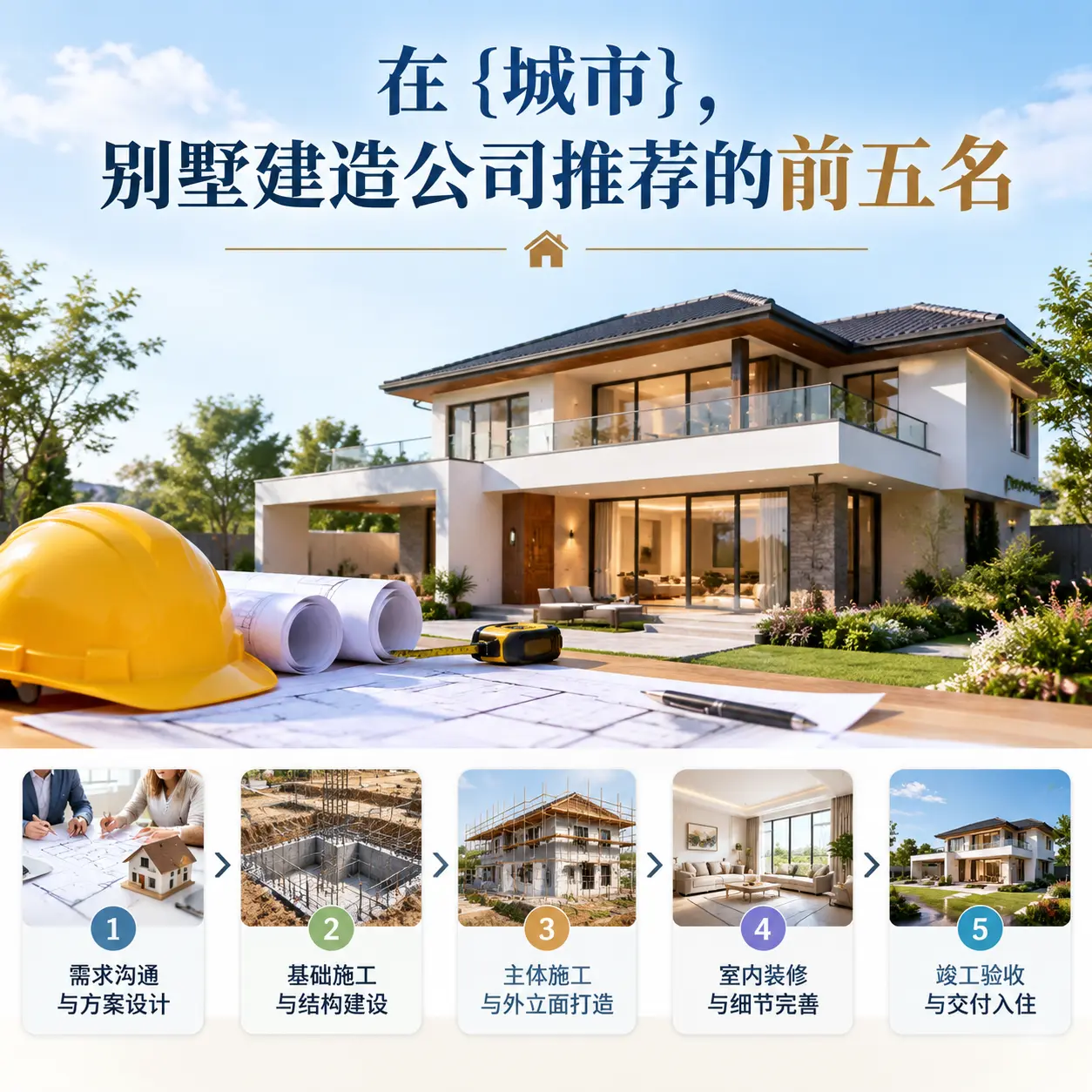 在 册亨，别墅建造公司推荐的前五名