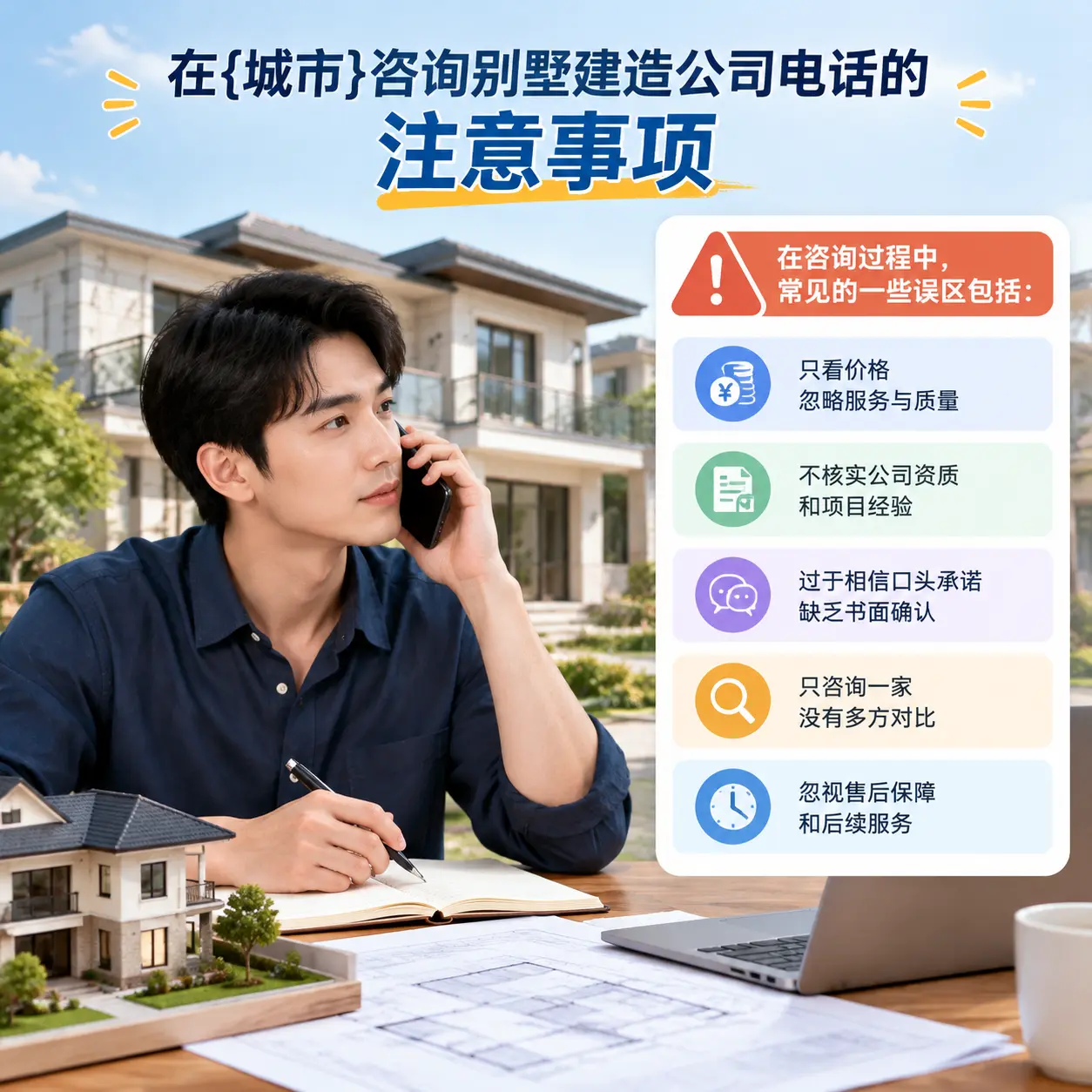 在册亨咨询别墅建造公司电话的注意事项