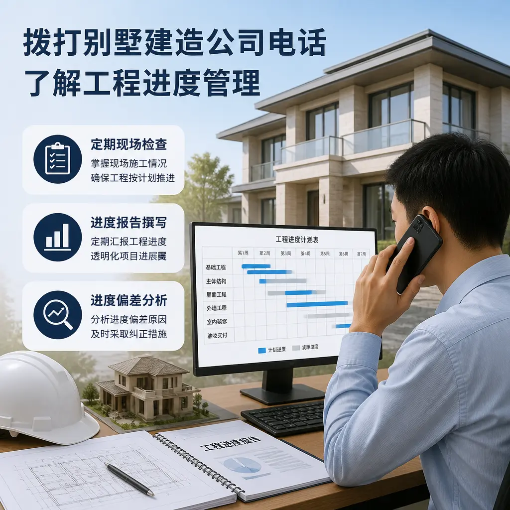 拨打册亨别墅建造公司电话，了解工程进度管理